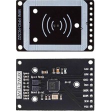 Roba 13.56Mhz RFID Okuyucu Modül + Kart + Anahtarlık Mini NFC Manyetik Kart Etiket Okuyucu Personel Takip Kapı Giriş Kontrol Sayaç Portatif El Cihazı Rfid