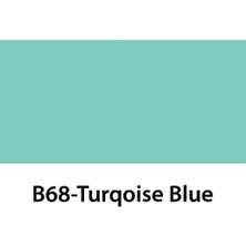 Tinge Twin Çift Uçlu Marker Kalemi B68 Turquoise Blue