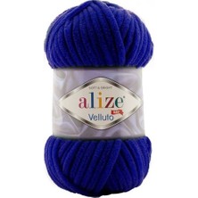 Alize Velluto 0360 Açık Lacivert  ''3 Adet''