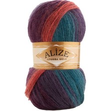 Alize Angora Gold Batik 7563  '' 5 Adet ''