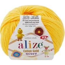 Alize Cotton Gold Hobby New 216  '' 5 Adet ''