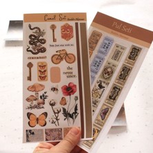 Trendin Yolu Penpal Kiti Vintage Pul Temalı Bullet Journal Set Penpal Paper Stationary Letter Writing Camel Penpal2