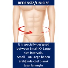 Ortholand Batın Abdominal Korse Füme Misineli Kumaş Bedensiz