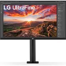 Lg 27UN880P-B Ultrafine Ergo 27" 5Ms 60Hz HDR400 4K UHD IPS (Hdmıx2-Dpx1-Typecx1) LED Monitör