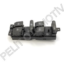 Pelit Otomotiv Leon (2000-2006) Sol Dörtlü Cam Açma Düğmesi 1J4959857D