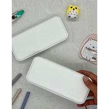 Kağıt Gemi Dükkan Sert Kapaklı Beyaz  Kalem Kutu / Çanta / Pencil Box / Düzenleyici