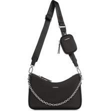 Cengiz Pakel Baguette Kadın Omuz Çantası- 7454- Siyah