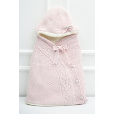 Xomini Kız Bebek Kundak Battaniye - Pembe