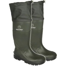 DFT Hunter Green Boots Yeşil Çizme No: 47