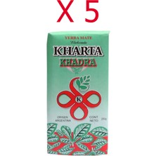 Kharta Yeşil Yapra Mate Çayı 250 gr x 5