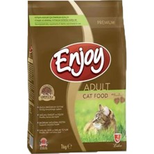 Enjoy Tavuklu Yetişkin Kedi Maması 1 kg x 2 Adet (2kg)