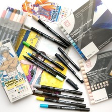 Zig Kurecolor Mangaka Fine&brush Çift Taraflı Kalem CNKC-2200 No 418 Champagne
