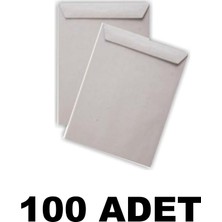 Diplomat 100 Adet Silikonlu 90 gr 26X35 cm Torba Zarf Kraft