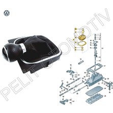 Pelit Otomotiv Jetta (2006-2011) Vites Topuzu ve Körüğü 5 Ileri 1K0711113