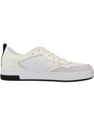 Calvin Klein Basket Cupsole Low Lth Mo Beyaz Erkek Sneaker