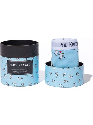 Paul Kenzie Unique Effect Desenli Kadın Slip Külot - Penguin Love