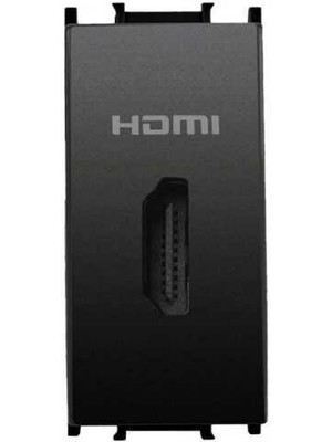 Panasonic Viko Panasonic Modüler Siyah HDMI Konnektör Alt+Kapak 1m - WVTT14794BL-TR