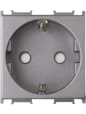 Panasonic Viko Panasonic Modüler Antrasit Topraklı Priz Çk Alt+Kapak 2m - WVTT22121AN-TR