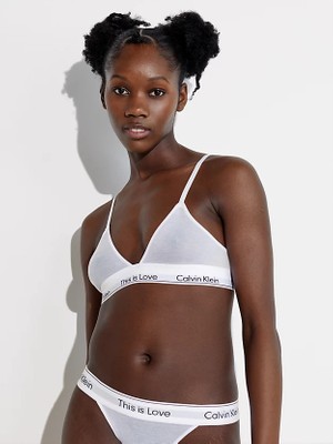 Calvin Klein Unlined Triangle Kadın Bra