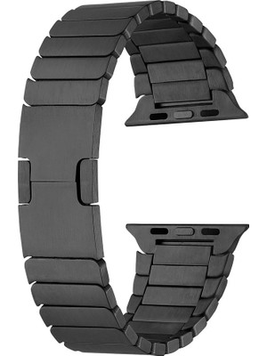 Dlrcase Fossil Gen 5 FTW4024 44MM Kordon Metal Çizgi Tasarım Klipsli KRD82 Siyah