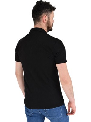 Dynamo Erkek Polo Yaka Cepli Dügmeli Tişört 2375 BGL-ST02879