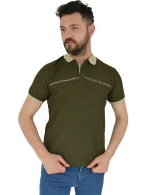 Dynamo Erkek Polo Yaka Tişört Waffle 2369 BGL-ST02792