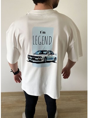 X7 Design Art X7 I'm Koleksiyonu Bmw M3 Oversize T-Shirt