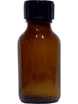 Paradise 2 Adet Amber Renk 50 ml Geniş Ağızlı Cam Şişe Kapaklı