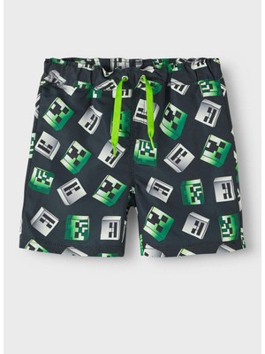 Name It Siyah Erkek Şort Mayo 13214028