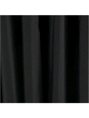Taç Siyah Karartma Blackout Fon Perde, 1/2,5 Normal Pile, Tek Kanat, 50 x 240 cm