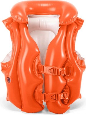 Apak Shop Yakalı Kırmızı Yelek Can Yeleği 50X47 cm