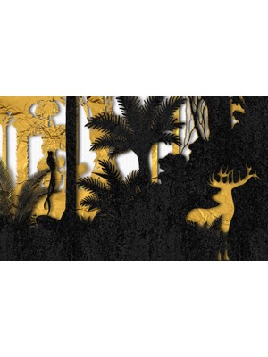 Endwall Ağaç Desen Poster