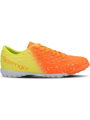 Slazenger HANIA HS Futbol Ayakkabısı Erkekler İçin Turuncu Halısaha Kullanımı İçin Tasarlandı