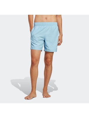 adidas Originals Essentials Solid Erkek Mavi Mayo Şort (HT4413)