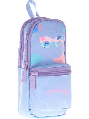 Kaukko Layer Üç Bölmeli Çanta Şekilli Kalemlik - Sometime - Kız Çocuk