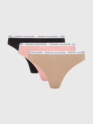 Tommy Hilfiger 3p Thong Tanga Külot