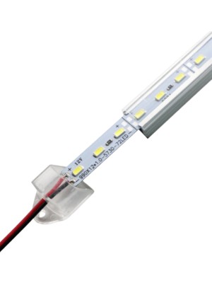 Hazar Led 12 Volt Alüminyum Kasalı 5730 Ledli Çubuk Led Bar Soğuk Beyaz 10000-15000K Opak Cam