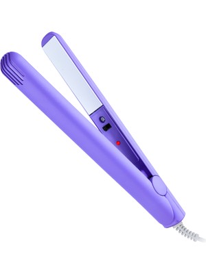 Dempower Mini Saç Düzleştirici Lila Renkli Seramik Plaka İle 15 mm Düzleştirme İşlevi