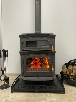 Flame Stove FS-034 Altara Lüx Premium Pik Döküm Kuzineli Soba