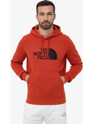 The North Face M Drew Peak Pullover Erkek Turuncu Sweatshirt