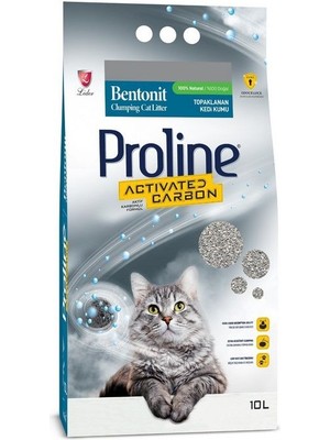 Proline Aktif Karbonlu Kedi Kumu 10L