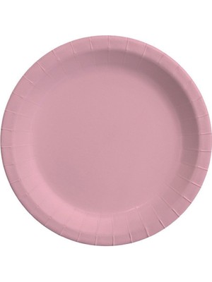 Balonevi TPL5756 Pembe Pastel, 8 Adet Tabak 23CM