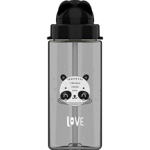 Cool-J Cute Pipetli Pet Matara 500CC Siyah Panda