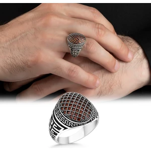 Argento Silver 925 Ayar Gümüş Erkek Yüzük