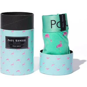 Paul Kenzie Unique Effect Desenli Erkek Boxer - Pink Birdy