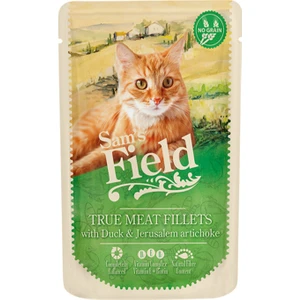 Sam's Field  Cat Pouch Duck Filets/jerusalem Artichoke 85 G / Yaş Kedi Maması Ördek ve Yer Elması