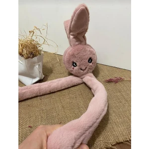 Hareketli Tavşan Kulaklı Peluş Kulaklık.