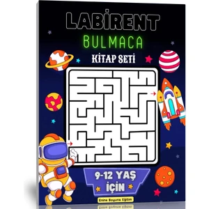 9-12 Yaş Labirent Bulmaca Kitap Seti (3 Kitap)