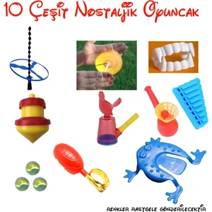 Nostaljik Oyuncak Paketi 10 Çeşit