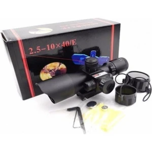 2.5-10X40/E Zoomlu Av Tüfeği Dürbünü Tüfek Lazerli Dürbün